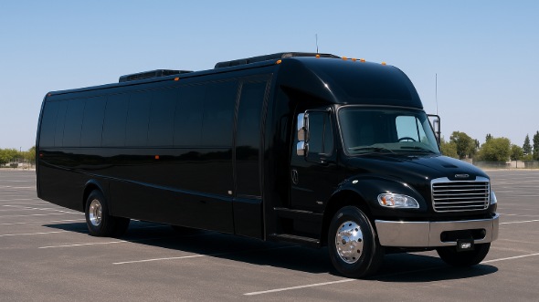 Exterior of Arvada Party Bus Company's 20 Passenger Party Bus in Arvada