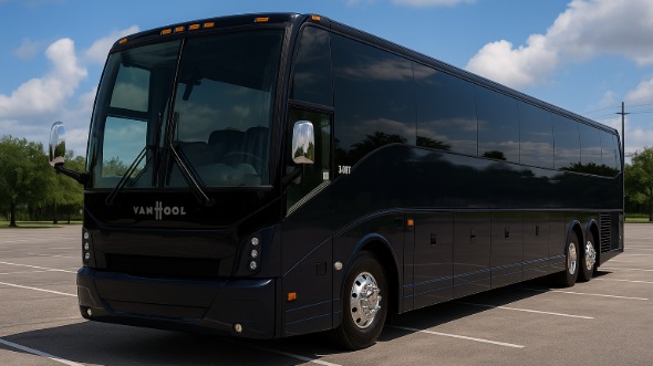 Exterior of Arvada Party Bus Company's 50 Passenger Party Bus in Arvada