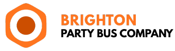 brighton party bus company logo