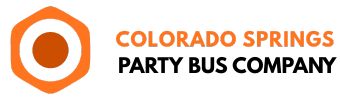 colorado springs party bus company logo