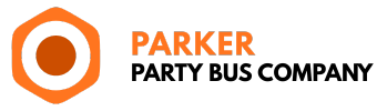 parker party bus company logo