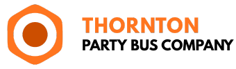thornton party bus company logo